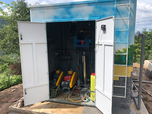 浙江東陽生活污水處理項(xiàng)目